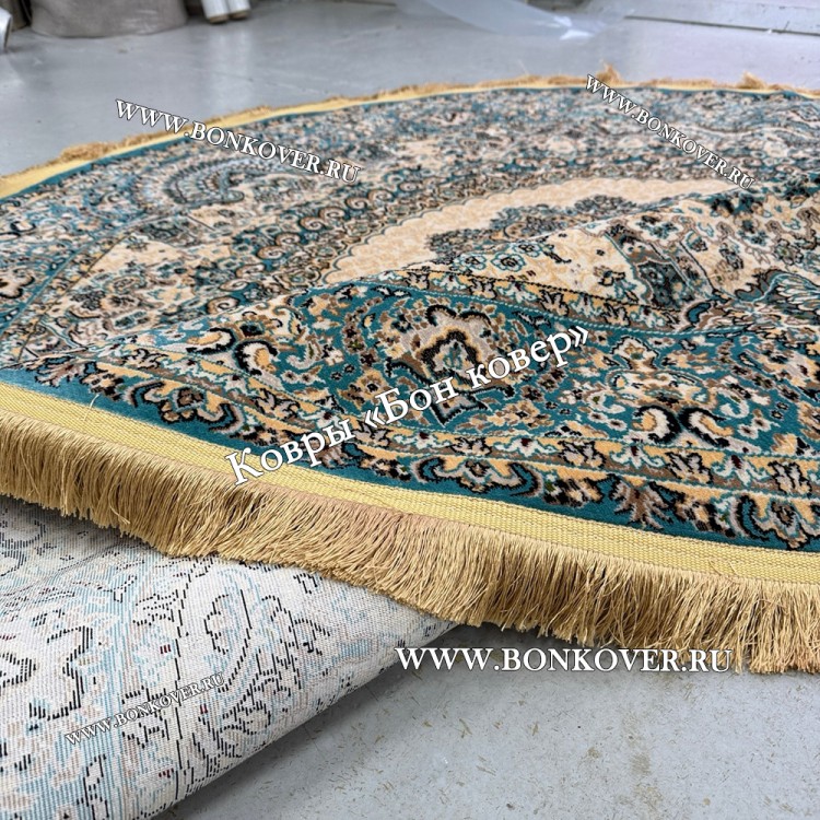 Восточный Ковер Для Гостиной Медальон Дизайн 28747 круг