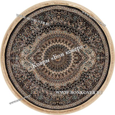 Восточный Ковер Для Гостиной Медальон Дизайн 28750 круг